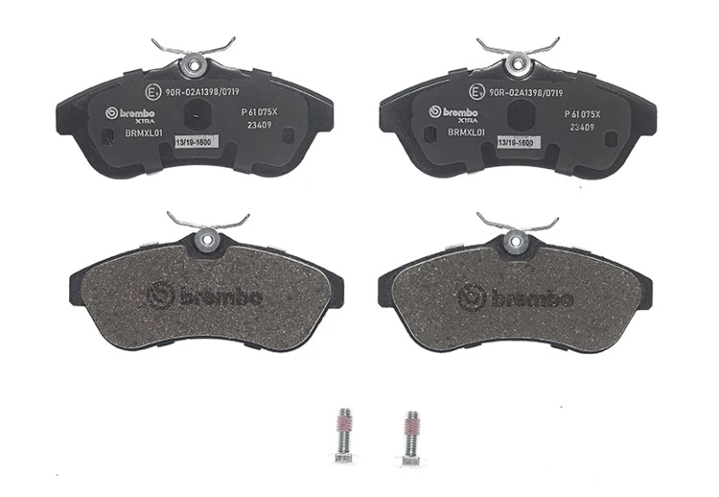 Image of BREMBO Brake pad set BREMBO P 61 075X