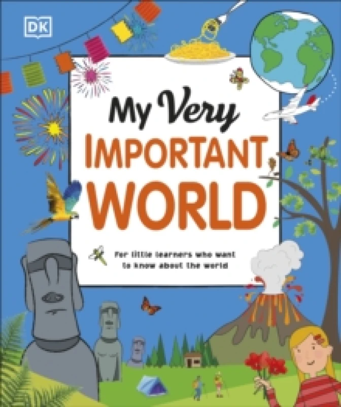 Image of DK My Very Important World Hardback Book Multi