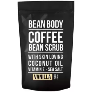 image of Bean Body Coffee Bean Scrub 220g - Vanilla