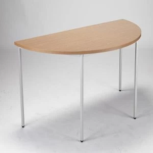 Image of Jemini Semi-Circular Table 1600mm Oak KF72383