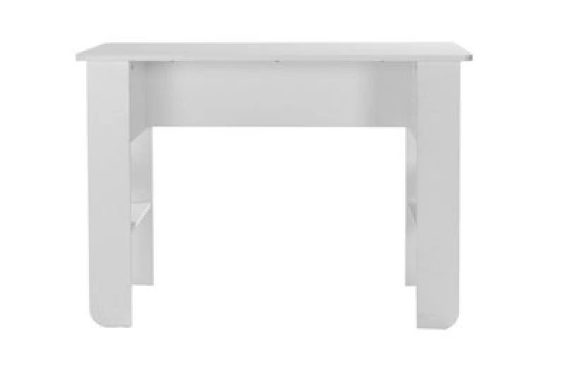 Image of Timber Art Design Modern Office Desk With Side Storage