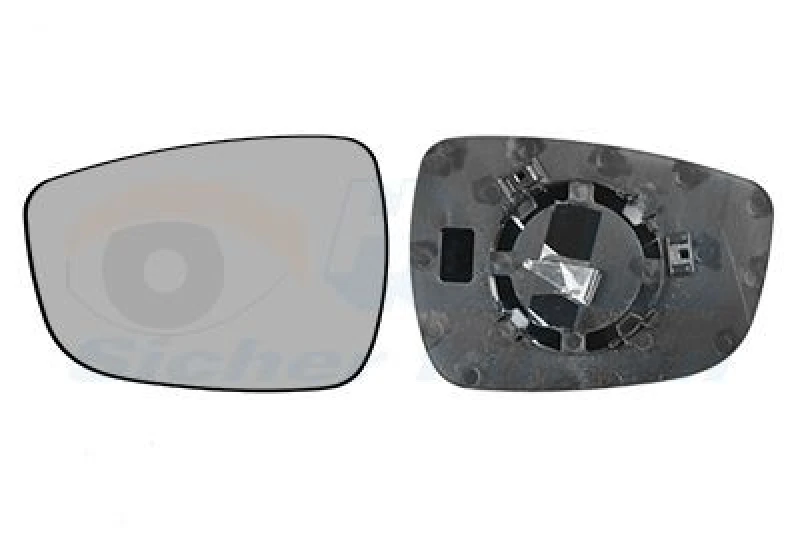 Image of VAN WEZEL Wing mirror glass VAN WEZEL 8244831