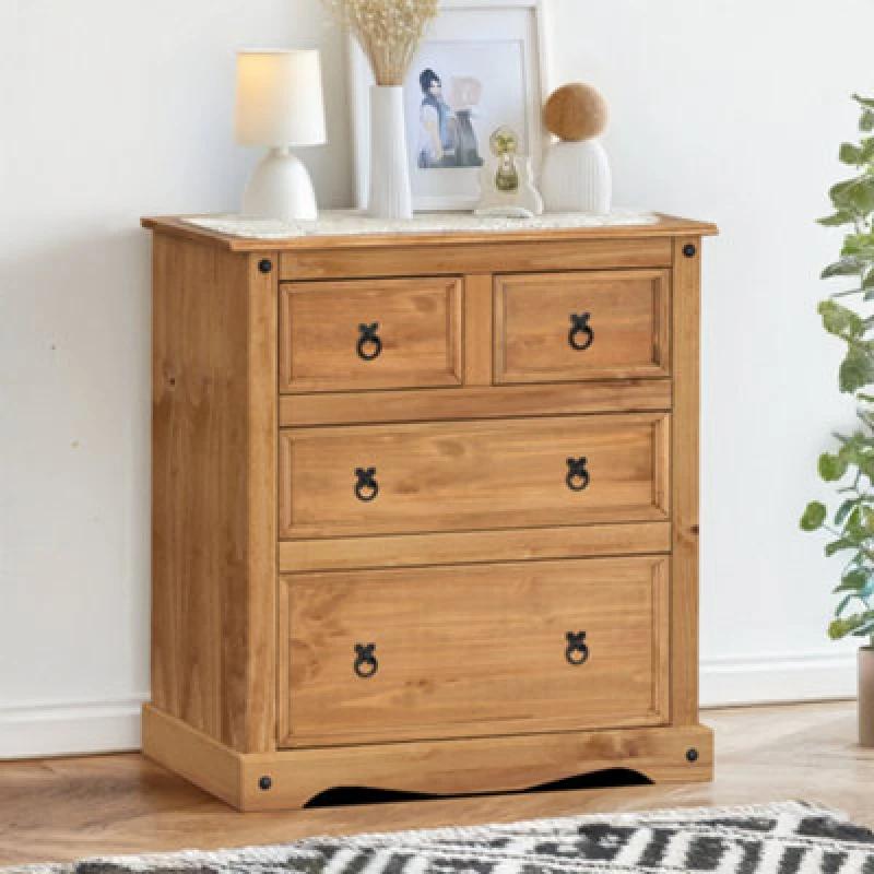 Image of MERCERS FURNITURE Corona Compact 2+2 Chest 5060765291216