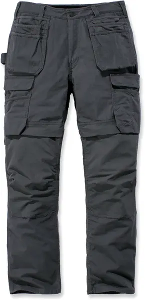 Image of Carhartt Emea Full Multi Pocket, cargo pants , color: Dark Grey , size: W36/L34