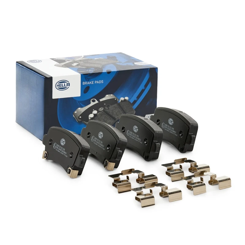 Image of HELLA Brake pad set HELLA 8DB 355 012-991