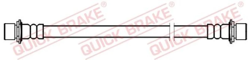 Image of QUICK BRAKE Brake hose QUICK BRAKE 25.059