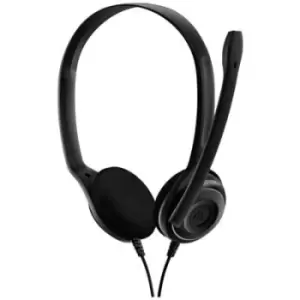 Image of EPOS PC 8 USB PC On-ear headset Corded (1075100) Stereo Black Microphone mute, Volume control
