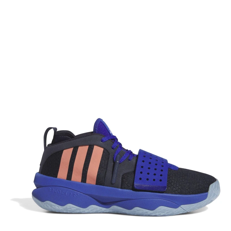 Image of adidas Mens Dame Basketball Trainers Legend Ink/Semi male 9 (43.3)