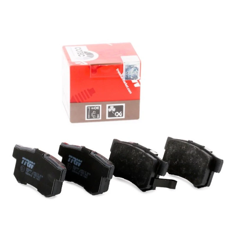 Image of TRW GDB3438 Brake pad set with acoustic wear warning Brake Pad Set,disc brake (402)