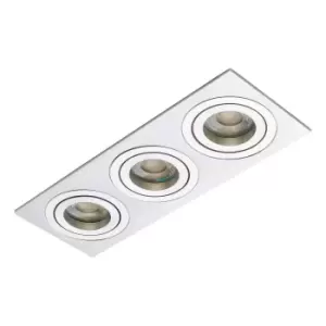 Image of Inlight Pasto Triple Ceiling Downlight Polished Silver