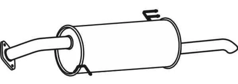 Image of Rear silencer VEGAZ KS-190