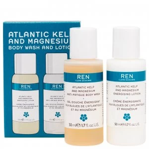 image of REN Clean Skincare Atlantic Kelp Mini Body Duo Kit