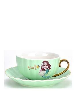 image of Disney Pastel Princess Tea Cup & Saucer - Ariel