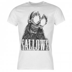 Image of Official Gallows T Shirt Mens - Skull
