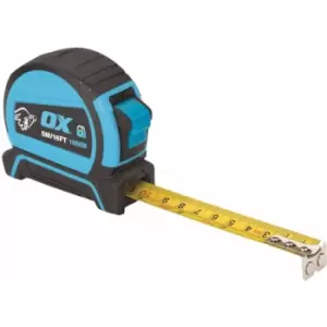 image of Ox Tools - Pro Series Dual Locking Tape Measure With Magnetic Tip 5m / 16'