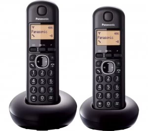 Image of Panasonic KX-TGB212EB Cordless Phone Twin Handsets