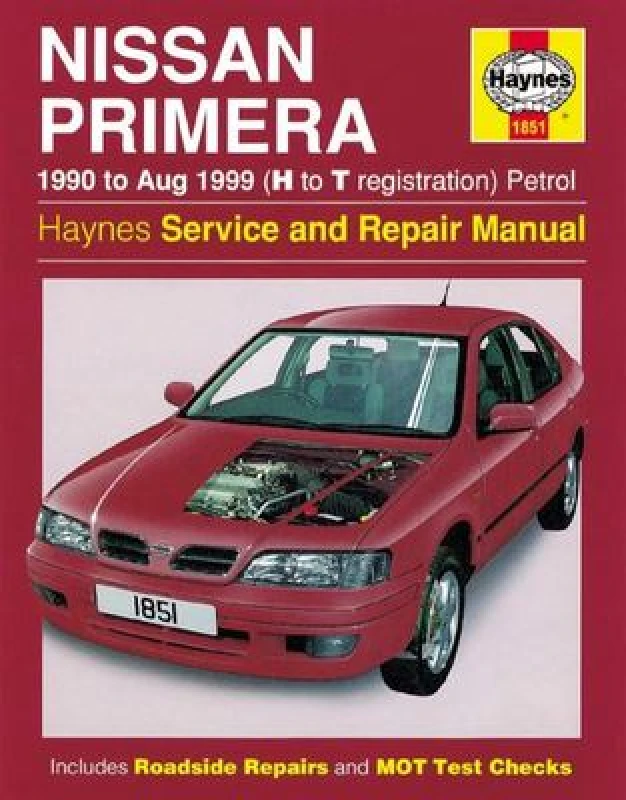 Image of Nissan Primera by Haynes Publishing Hardback