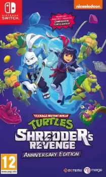 Image of Teenage Mutant Ninja Turtles Shredders Revenge Anniversary Edition Nintendo Switch Game