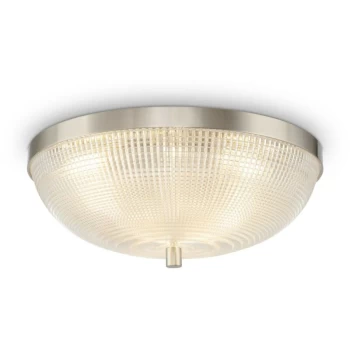 Image of Maytoni Classic - Coupe Classic Coupe 3 Light Nickel Bowl Ceiling Lamp