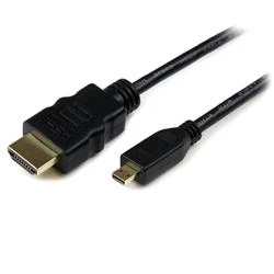 image of StarTech 1m High Speed HDMI Cable with Ethernet HDMI to HDMI Micro MM