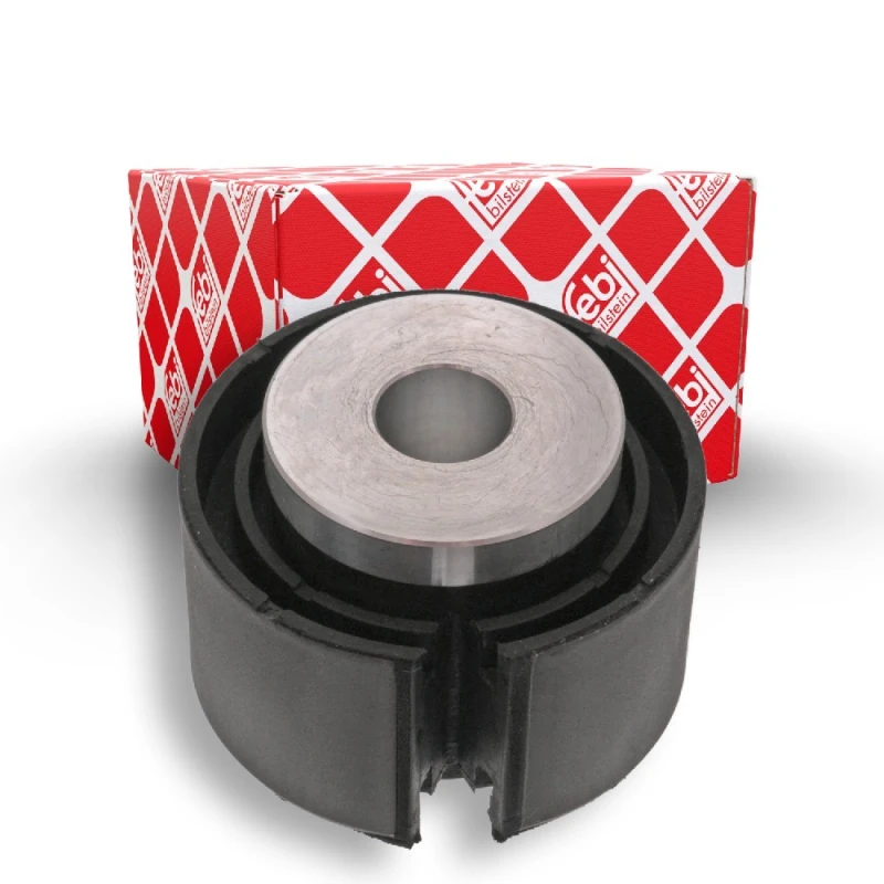 Image of FEBI BILSTEIN 102281 Stabilizer Bushes Front Axle, Elastomer Elastomer Anti-roll Bar Bush Kit (1334)