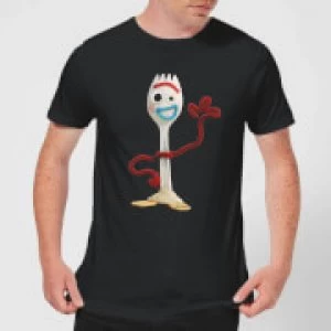 Image of Toy Story 4 Forky Mens T-Shirt - Black
