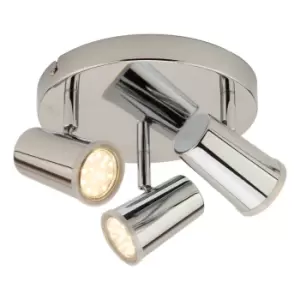Image of Spa Freya 3 Light Adjustable Ceiling Spotlight Chrome