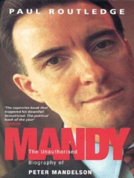 Image of Mandy by Paul Routledge Paperback