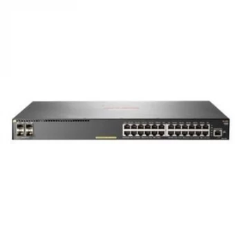 Image of HPE Aruba 2930F 24G PoE+ 4SFP Managed L3 Gigabit Ethernet (10/100/1000) Grey 1U Power over Ethernet (PoE)