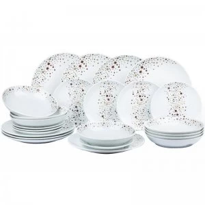 image of Gold Star 24 Piece Dinner Set