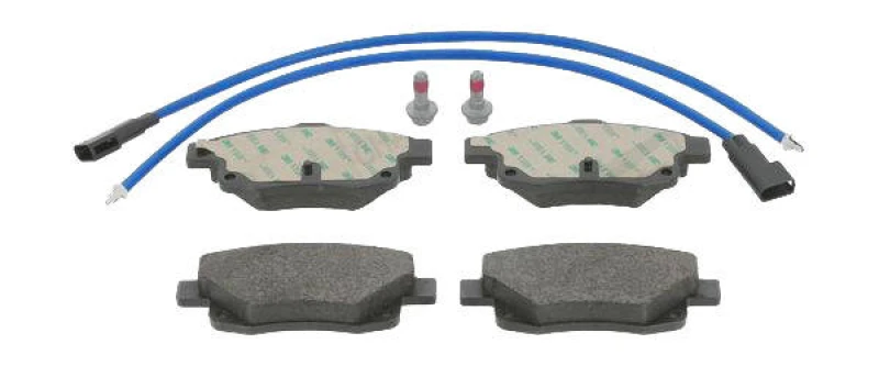 Image of CHAMPION 573277CH Brake pad set incl. wear warning contact Brake Pad Set,disc brake (402)