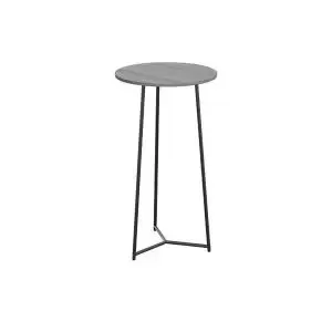 Image of Jemini Trinity High Table 600x600x1110mm Grey OakBlack KF823520
