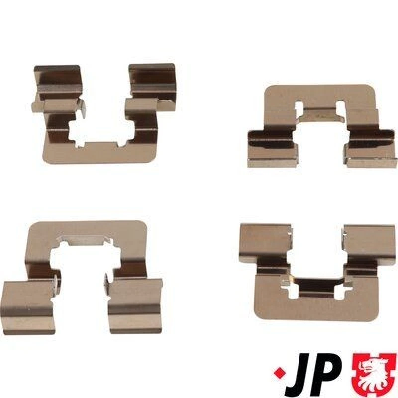 Image of JP GROUP Brake pad fitting kit JP GROUP 1264005210