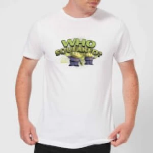 image of Toy Story Who Squeaked Mens T-Shirt - White - 3XL