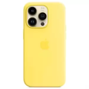 image of iPhone 14 Pro Apple Silicone Case with MagSafe MQUG3ZM/A - Canary Yellow