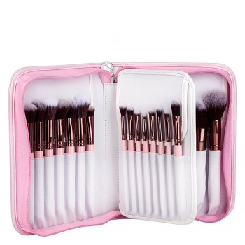 image of Luxie - Rose Gold 30 Piece Brush Book Set