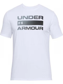 image of Urban Armor Gear Mens Team Issue Wordmark T Shirt White