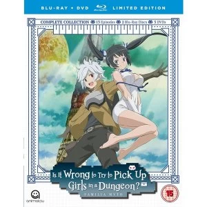 image of Is It Wrong To Try To Pick Up Girls In A Dungeon? Complete Season 1 - Collector's Edition Bluray