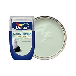 image of Dulux Simply Refresh One Coat Willow Tree Matt Emulsion Paint 30ml