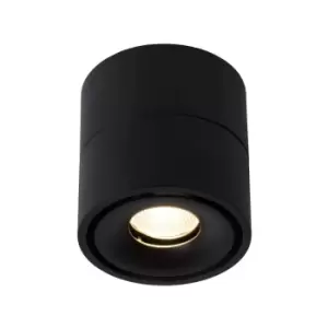 image of Yumiko Modern Surface Mounted Ceiling Spotlight - Ø7,8cm - LED Dim. - 1x8W 2700K - Black