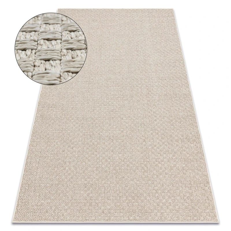 Image of RugsX Carpet Origi 3661 Beige - Flat-Woven Sisal String 155X220 Cm
