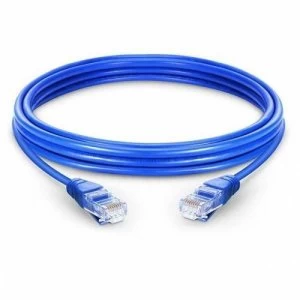 Patch Cord RJ45 U/UTP CAT.6 Blue - 10 M Full Copper