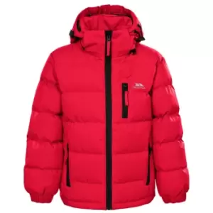 Image of Trespass Boys Tuff Hooded Jacket (11/12) (Red)
