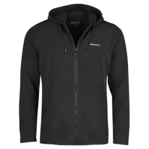 Image of Barbour Mens Pennine Zip Hoodie Black XXL