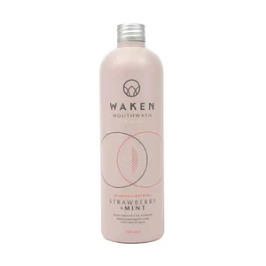 Image of Waken Vegan Strawberry Mint Mouthwash 500ml