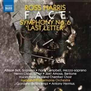 image of Ross Harris Face/Symphony No 6 Last Letter by Ross Harris CD Album