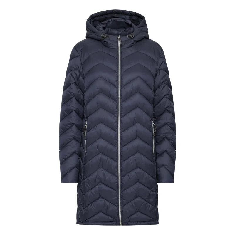 Image of fransa Womens down jacket fransa Bapadding 12 Bleu Female M