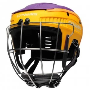 Image of ONeills Wexford Hurling Helmet - Purple/Amber