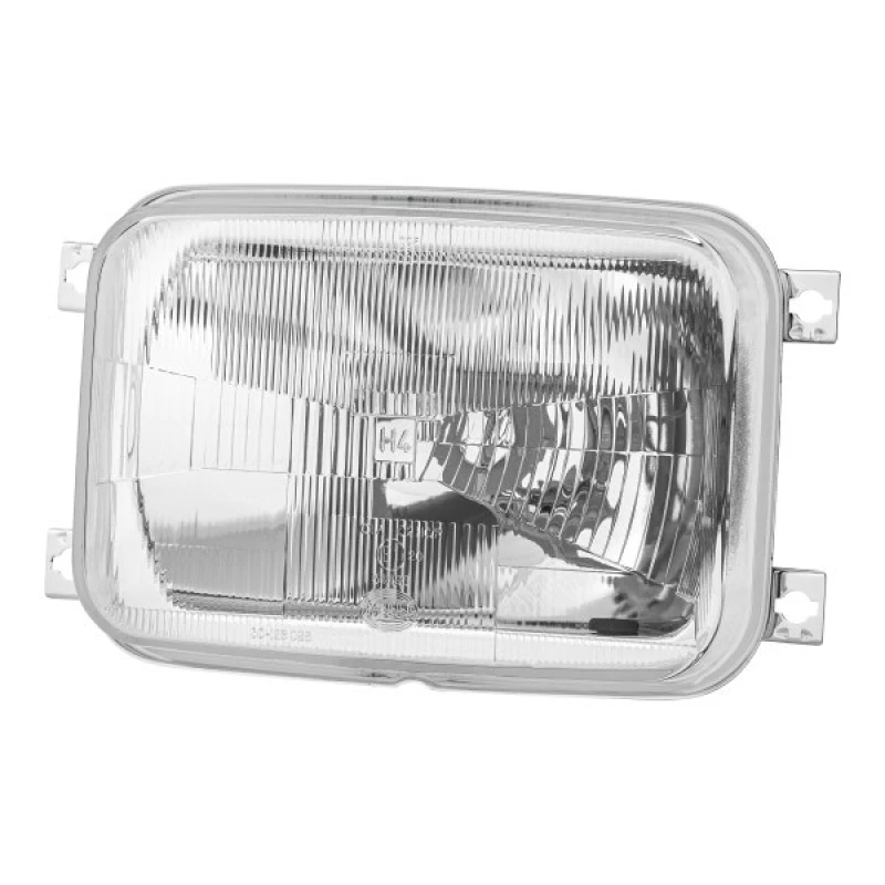 Image of HELLA 1AG 004 679-041 Headlights H4, Right, without direction indicator, Halogen Headlight (259)