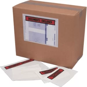 Image of A4 Documents Enclosed Packing List Envelopes (500)